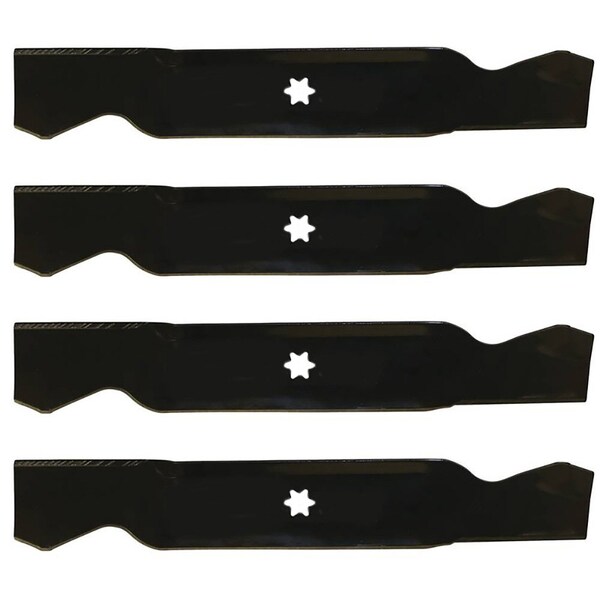 Aic Replacement Parts 4 Blades Fits Cub Cadet MTD 38 Deck 742-0610 942-0610 742-0610A 942-0610A LAB50-0134_x4-IRT - main